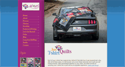 Desktop Screenshot of justtshirtquilts.com