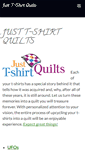 Mobile Screenshot of justtshirtquilts.com